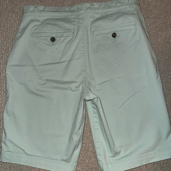 Men's Slim Fit Light Blue Shorts (Size 32, Goodfellow Brand) - Picture 2 of 3